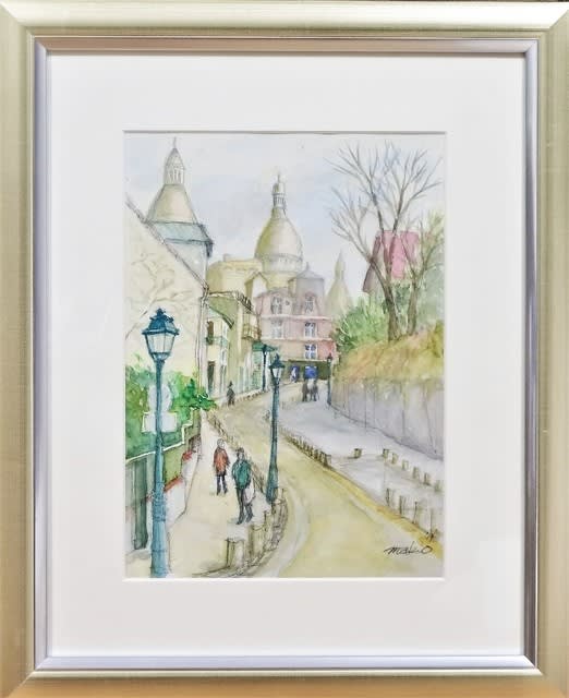 Montmartre 水彩画2003年