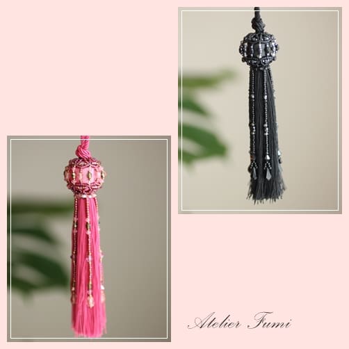 ネッティングタッセル Fumiの手仕事らいふ ネッティングタッセル Fumiの手仕事らいふ