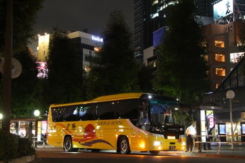 夕陽号 酒田 鶴岡 池袋 東京ディズニーランド線 運行開始 バスターミナルなブログ