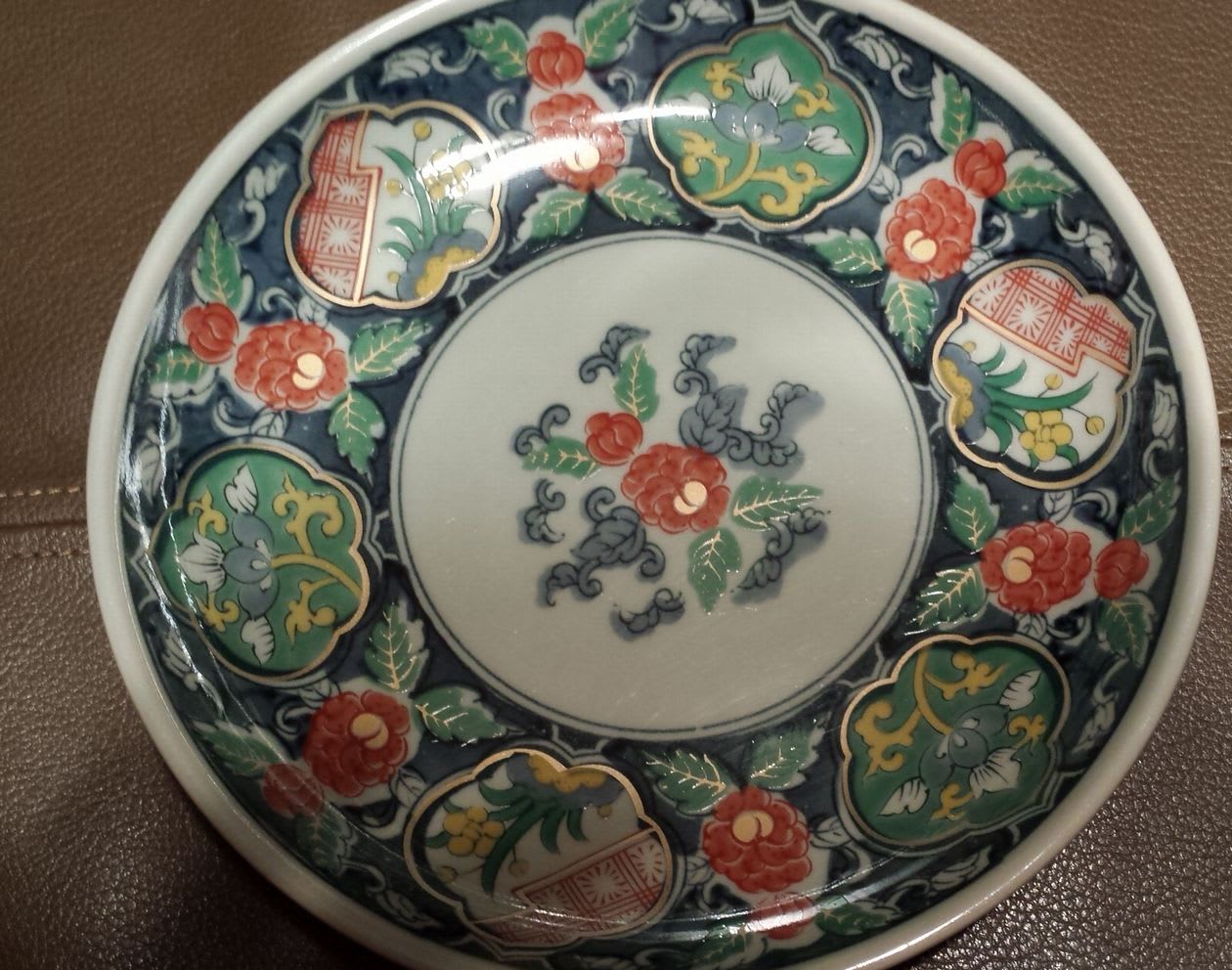 陶磁器は楽し 8 ~ 【有田焼】古伊万里 祥楽窯 小皿 牡丹花絵 陶磁器は楽し 8 ~ 【有田焼】古伊万里 祥楽窯 小皿 牡丹花絵