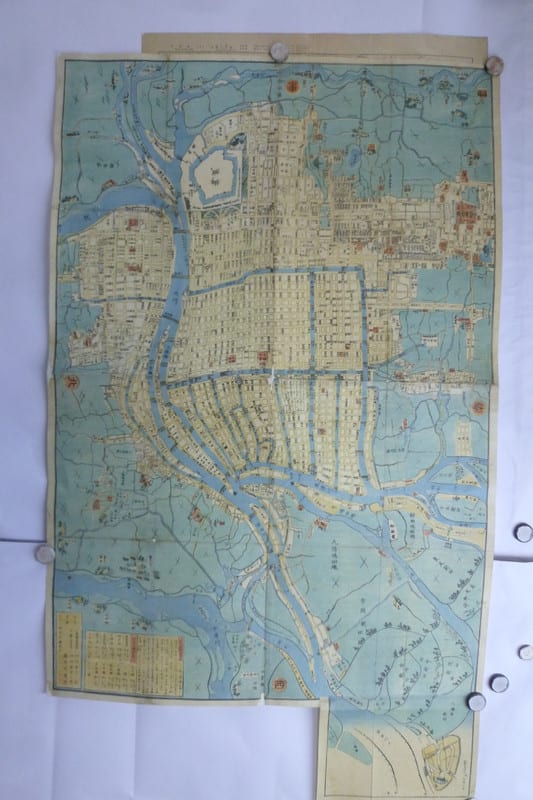 H-130 大坂圖 文久三年 - 新日本古地図学会 H-130 大坂圖 文久三年 - 新日本古地図学会