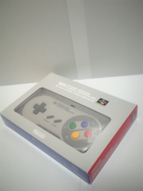 Wii専用 スーパーファミコン クラシックコントローラー プチレビュー 悠斗の玩具系駄文日記