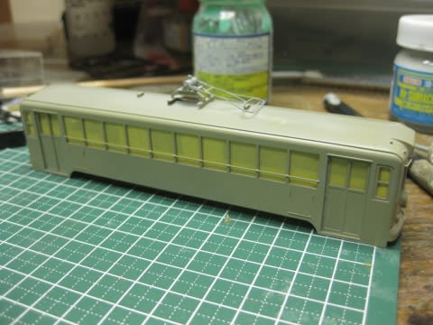 ワールド工芸都電6080その14 - 鉄道模型工作記録帳 ワールド工芸都電6080その14 - 鉄道模型工作記録帳