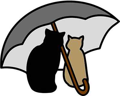 雨傘いろいろ 猫のおもてなし 雨傘いろいろ 猫のおもてなし