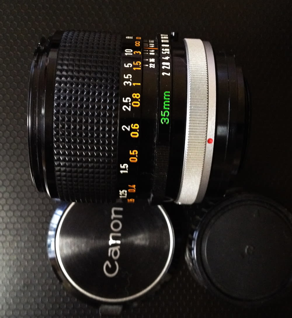 ☆希少 正常撮影☆ Canon FD 35mm F2 S.S.C. Oマーク 最小絞りF16 キャノン マニュアルフォーカス 広角 単焦点