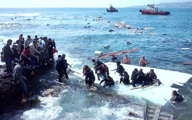 2015 06 06 終わっているが、終わりたくない。【わが郷・政治】不法移民を満載した船を難破させる。