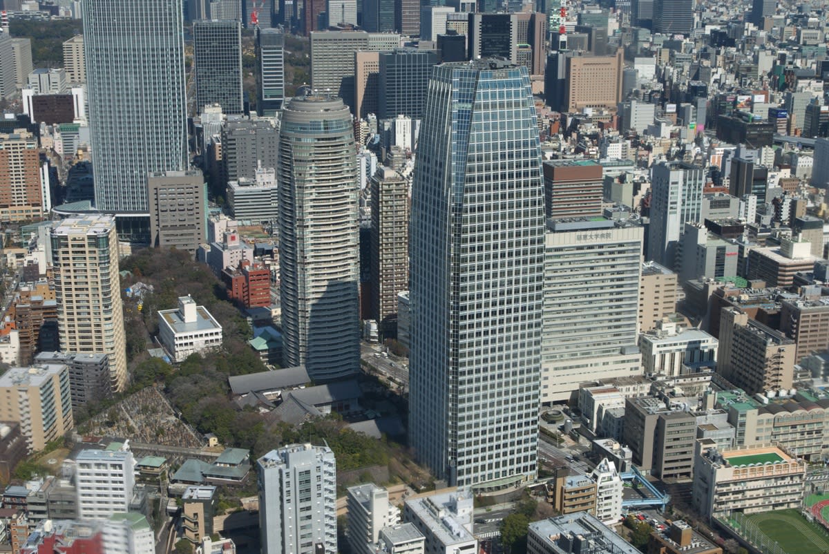 厳冬の東京タワー 特別展望台 標高２７０メートル からの眺め ｐａｒｔ１ 緑には 東京しかない