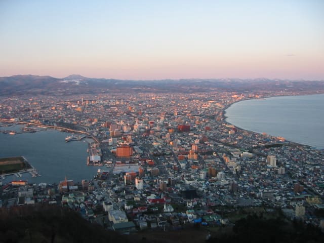 函館山 １００万ドルの夜景を見に 北の散歩道