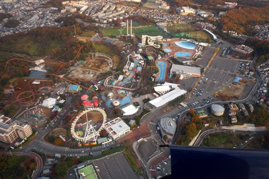 よみうりランド空撮