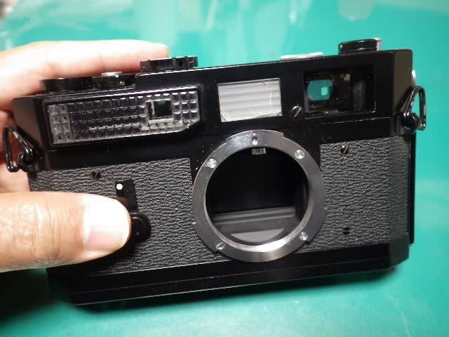 Canon 7 の明り取り窓の交換の巻 - 今なにしてる (トミーの Canon 7 の明り取り窓の交換の巻 - 今なにしてる (トミーの
