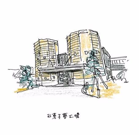 お菓子夢工場 イラスト茨城