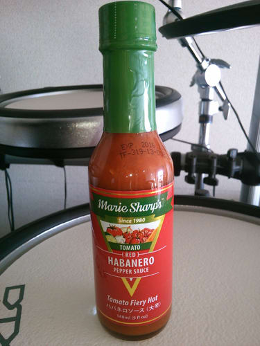 Marie Sharp S Tomato Red Habanero Pepper Sauce ドラマー涼の激辛ブログ Eat With Fire