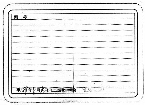 限定解除の今と昔 ぴかしのホビーワールド 限定解除の今と昔 ぴかしのホビーワールド