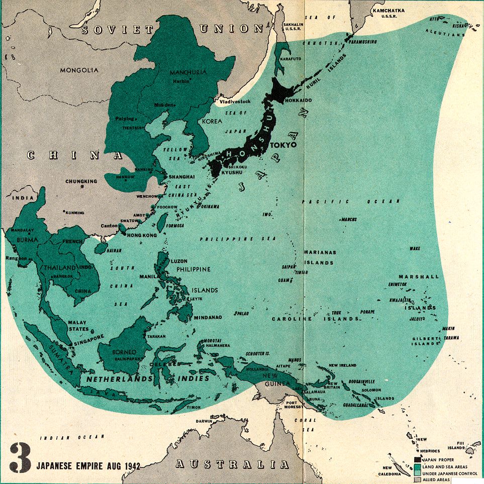 Japanese Empire Aug 1942