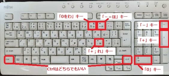 PCのキーボード