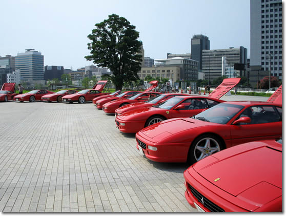 Ferrari Di Rosso 1st Anniversary Meeting 観光地に住んでいます In 横浜