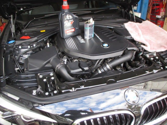 BMW M135i /F20 3.0turbo 定期交換です。 - ☆ねばらんブログ☆ 欧州車 BENZ BMW VW AUDI  SMARTなどのパーツ、チューニング専門店の日々です。