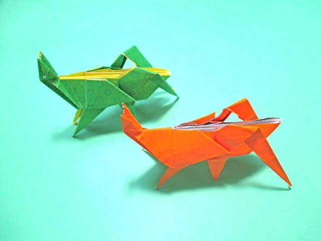 折り紙 バッタ 折り方動画 創作折り紙の折り方