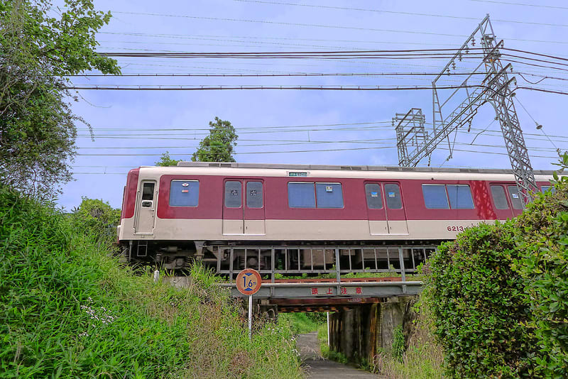 近鉄南大阪線二上神社口駅二上山駅間を走る橿原神宮前行き準急,近鉄電車,鉄道写真,ゆる鉄,画像
