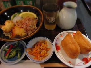 呑みどころほかぞの 九州料理 沖縄料理の居酒屋でランチ 冷やしぶっかけ沖縄そばセット 鶏飯セット 仙台 ミュンヘン レストラン総合研究所