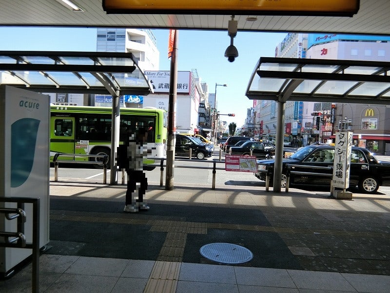 大宮駅東口から住吉通りまで 咲いた万歩