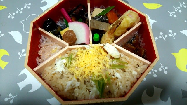 青山:鯛飯弁当