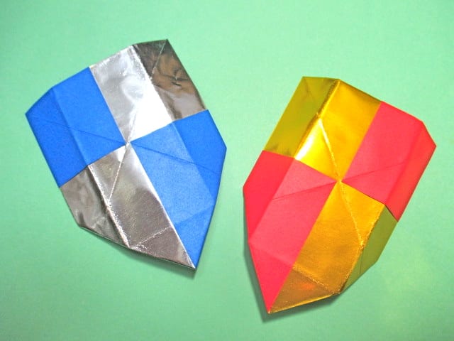 折り紙 伝説の盾 折り方動画 創作折り紙の折り方