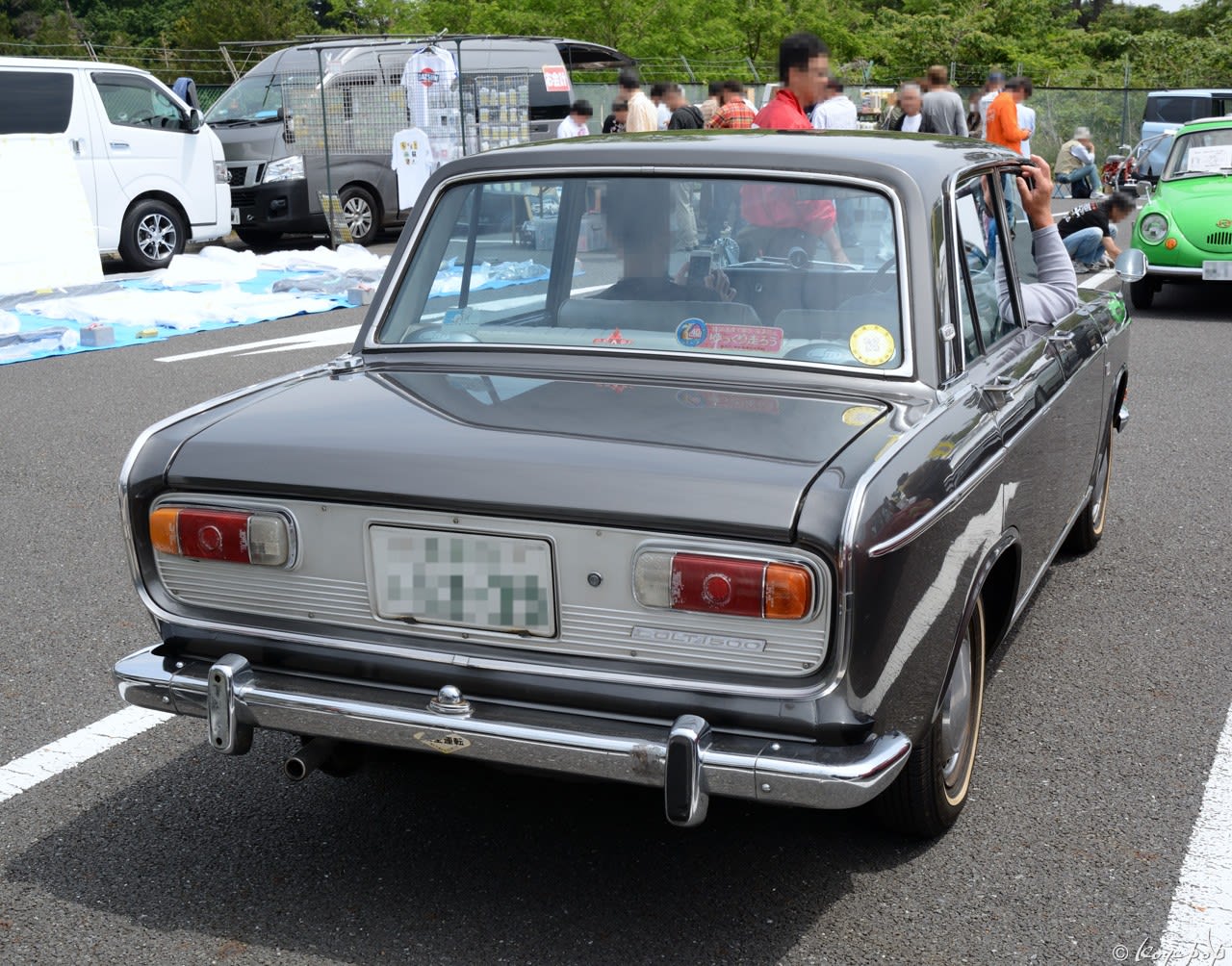Mitsubishi Colt 1500 1965- つり目4灯デザインを採用した三菱 コルト 1500 - ☆ BEAUTIFUL CARS OF  THE '60s +1 ☆