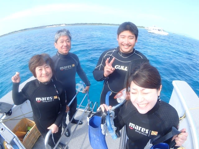 おかえりなさい ようこそ シーフレンズへ 石垣島シーフレンズの体験ダイビング日記