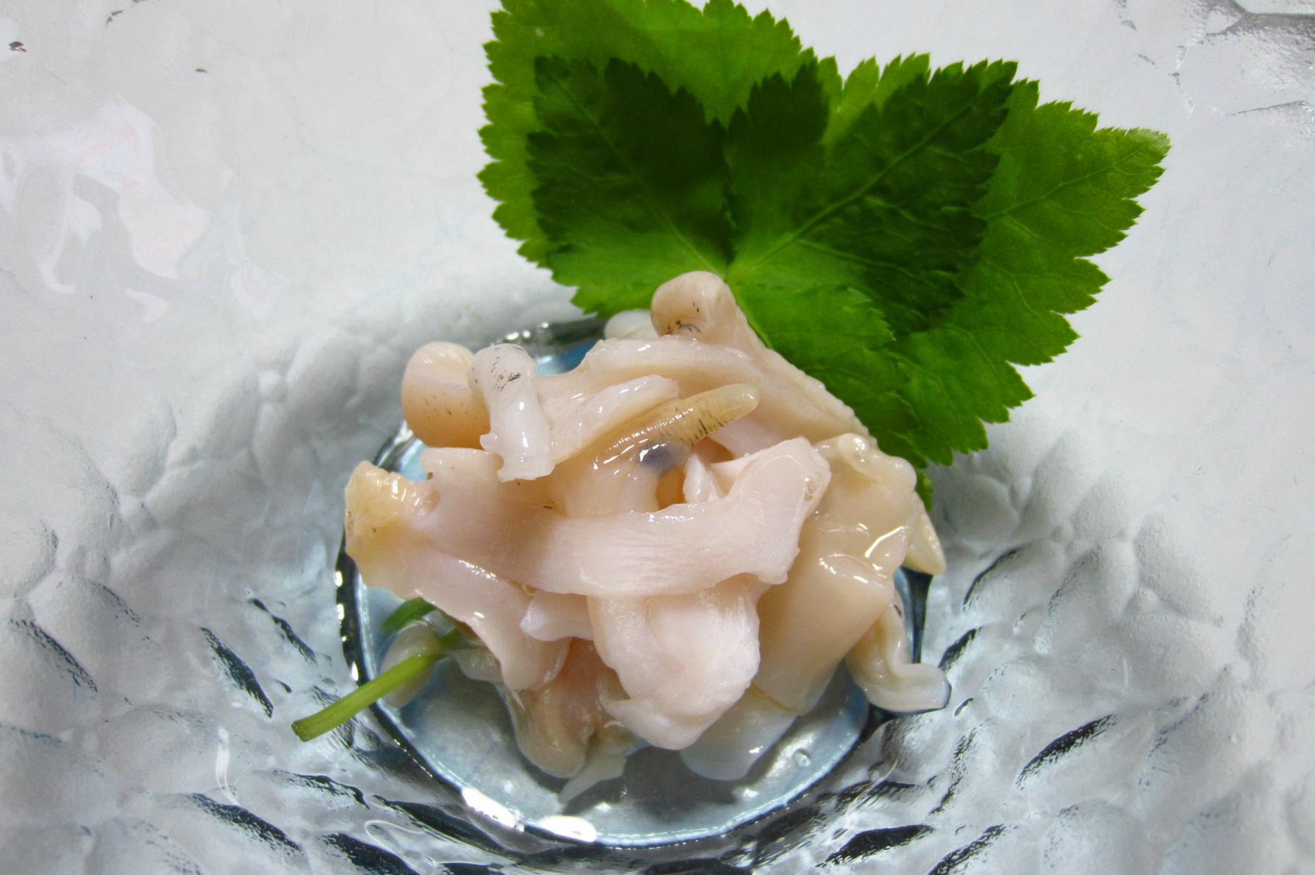 つぶ貝の酢の物は 和の旨味が詰まっている 炎のクリエイター日記