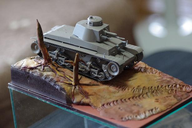 ドイツ軽戦車35ｔ 1 35タミヤ 次の作品 模型同好会通信