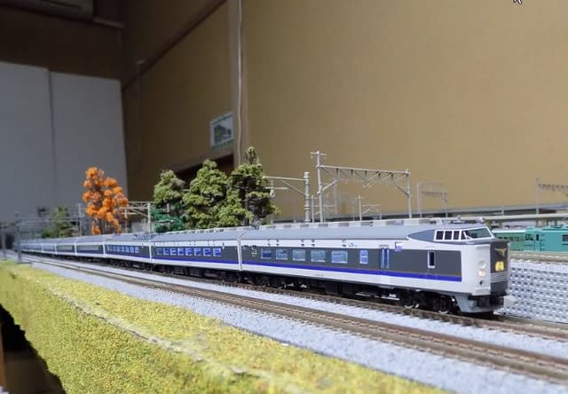 ＴＯＭＩＸの92746 ＪＲ５８３系電車（きたぐに）（新塗装）を弄る その２ - ＭＲＦＣ村井レールファンクラブ（1999~）の運転会記録と鉄道模型日記
