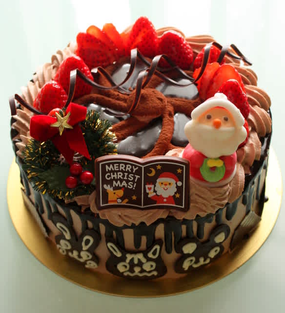 クリスマスケーキ2011 生チョコ18cm 創太んママの おいしいもの ハイ どうぞ クリスマスケーキ2011 生チョコ18cm 創太んママの おいしいもの ハイ どうぞ