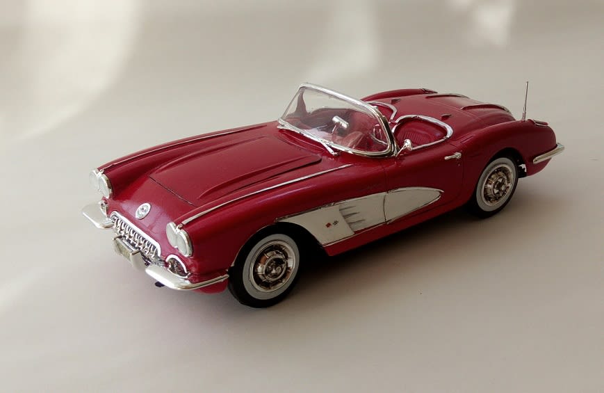 revell 58 corvette roadster