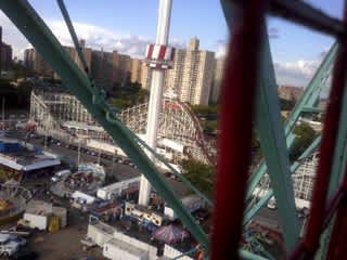 アストロランドで観覧車 ブルックリンママと息子の生活日記