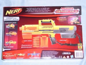 【未開封】ナーフ DEPLOY CS-6 希少クリアバージョン Nerf DEPLOY CS-6到着！ - encounter.dat