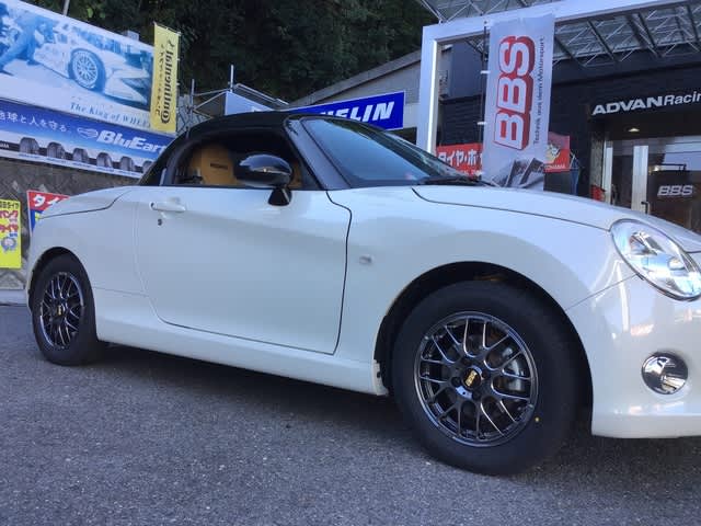 コペンを乗りやすく、BBS RP-K01 - 広島/沼田タイヤのブログ