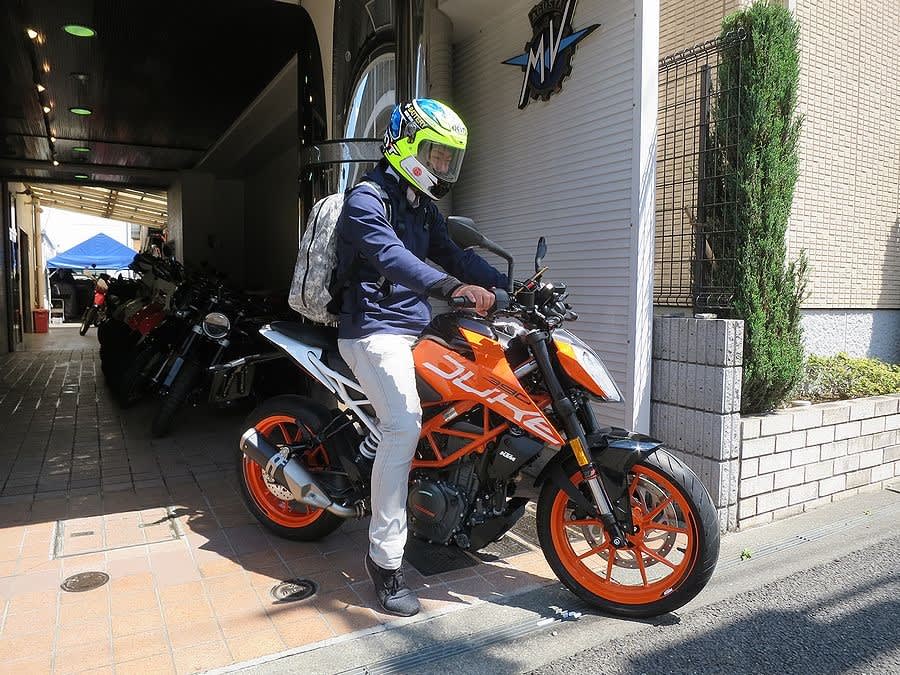 大瀧選手が日常メインバイクとして、KTM 390 DUKEをチョイス！ - Rider's Land YOYO ショップ通信
