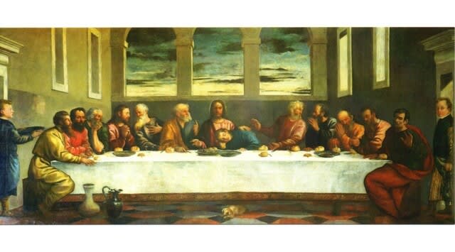 Tiziano ティツィアーノ の最後の晩餐 英国で発見 イタリアの泉