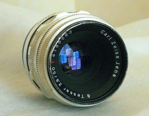 Tessar 50mm F2.8　Carl Zeiss Jena　M42マウント