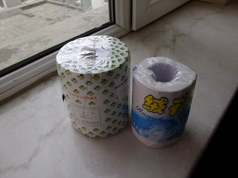 中国の不思議 衛生紙 トイレットペーパー ミンメイのあちこち旅日記