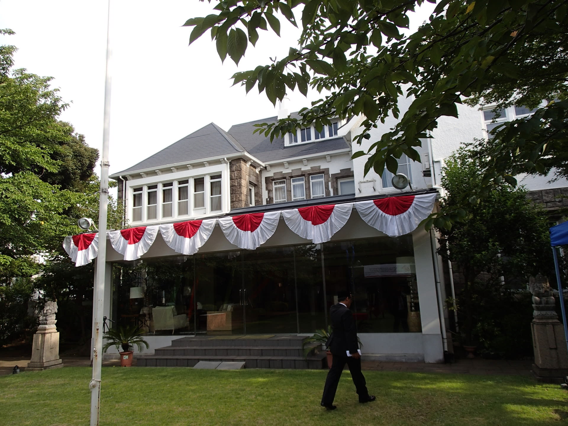 在日インドネシア大使館建物が災害時緊急避難地に 老人タイムス 私説