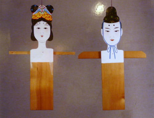 松本市　七夕人形（たなばたにんぎょう）　面輪板