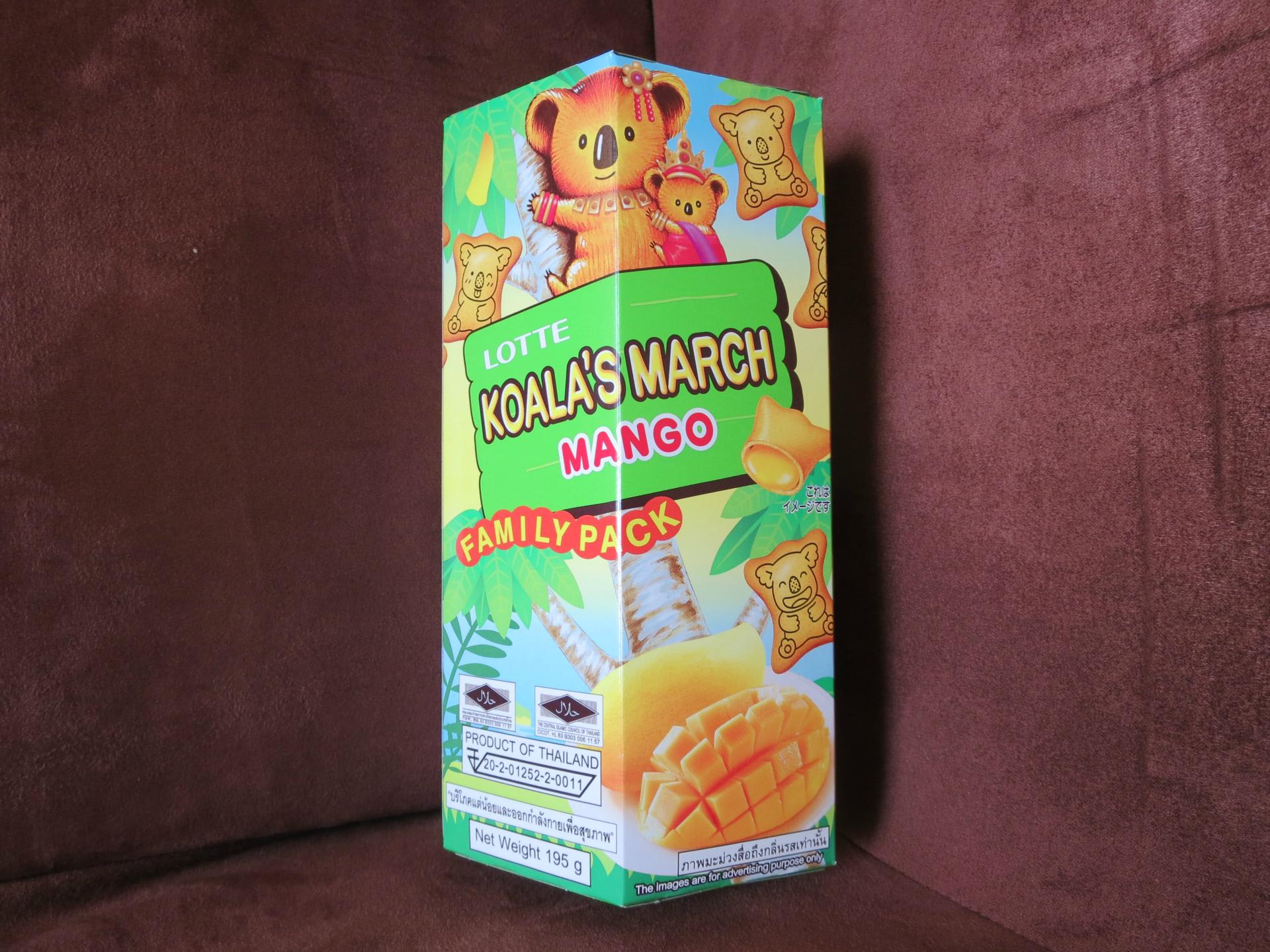 本日のマンゴー ロッテ コアラのマーチ マンゴー やまかづの気ままにマンゴー