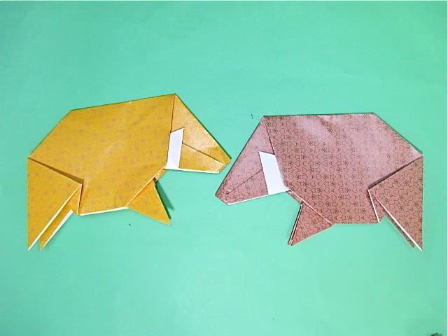 折り紙 猪 折り方動画 創作折り紙の折り方