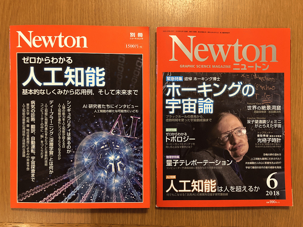 Newton別冊『ゼロからわかる人工知能』 (ニュートン別冊) - とね日記