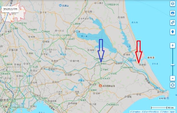 県を跨いだ移動自粛なので 利根川河口の町から遡ってみた ごじゃっぺ日記 旧 看悶日記