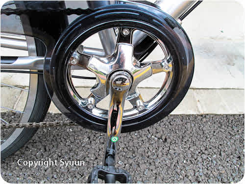 サギサカ製パンクしない自転車