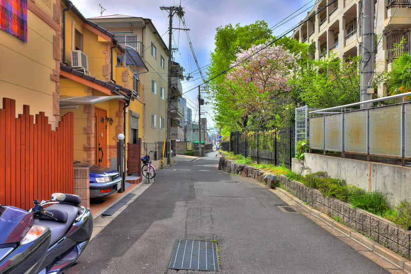 大阪府東大阪市南四条町の風景 美しい星 大阪府東大阪市南四条町の風景 美しい星
