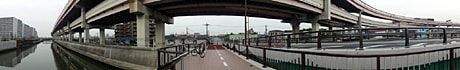 水戸橋からの眺め